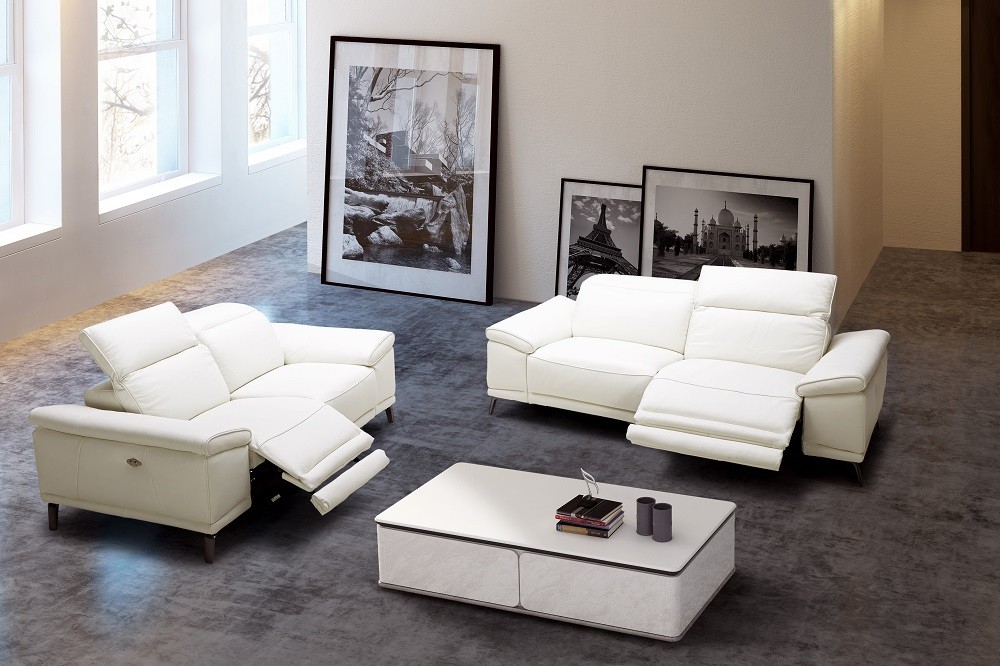 Gaia Premium Leather Sofa
