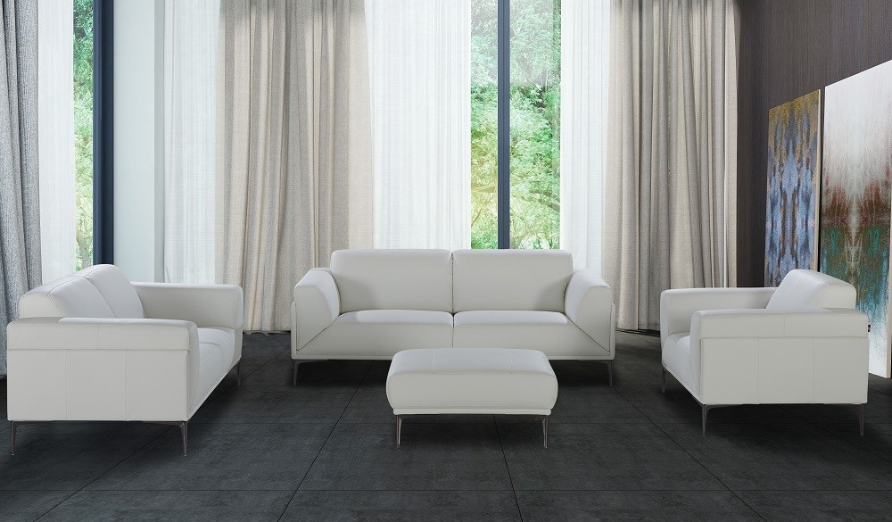 Davos Premium Leather Sofa