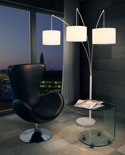 Lightsail Floor Lamp by Zuo Mod