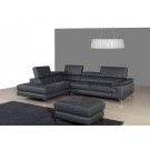 A973 Premium Leather Sectional by J&M