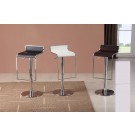 C 027B-3  Leather Barstool By J&M