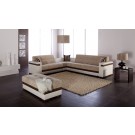 Moon Sectional Platin mustard By Sunset 