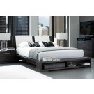Sonoma Bed Short Headboard with Bookcase | MOBICAN | Made In Canada