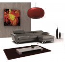 SPARTA MINI ITALIAN LEATHER SECTIONAL by J&M
