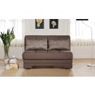 Twist loveseat sleeper Astoral L.Brown By Sunset