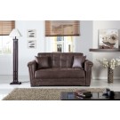 Victoria loveseat sleeper Chocolate By Sunset