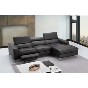 Ariana Premium Leather Sectional By J&M