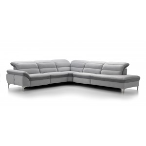 Daphne Leather Sectional | Rom | Made in Belgium