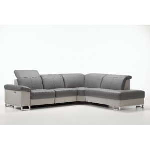 Deimos I Leather Sectional | Rom | Made in Belgium