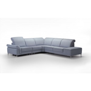 Helena I Leather Sectional | Rom | Made in Belgium
