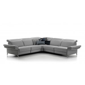 Minerva Leather Sectional | Rom | Made in Belgium