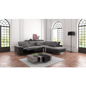 Remus Leather Sectional | Rom | Made in Belgium