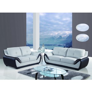 3250 Modern Leather Sofa by Global USA